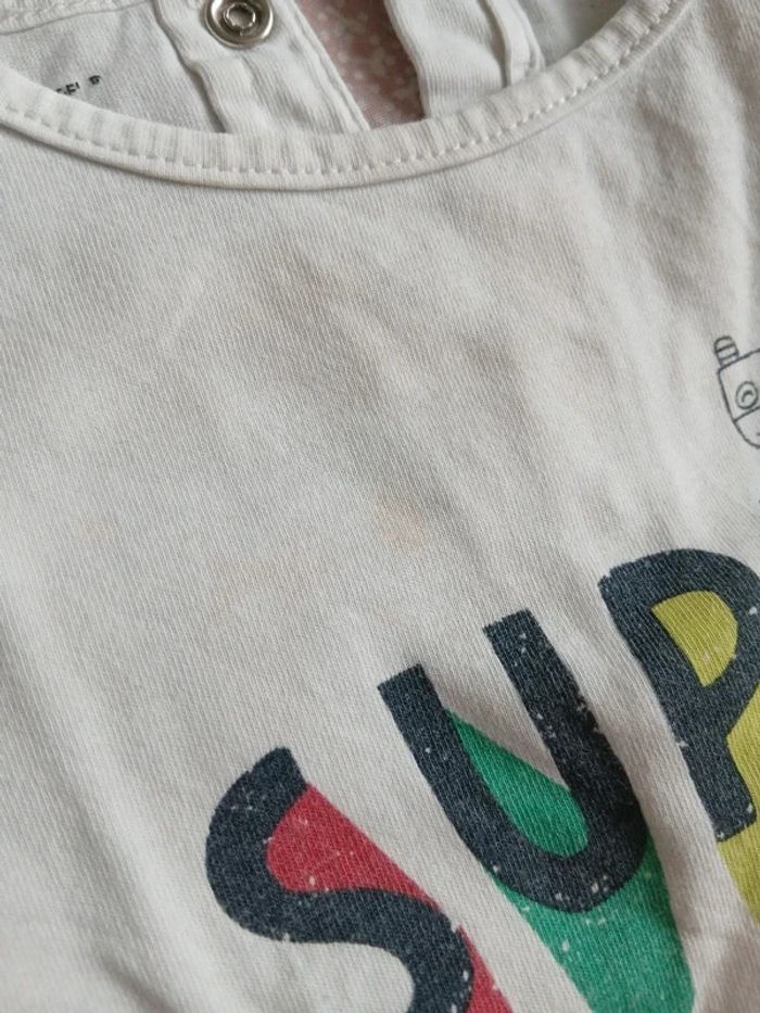 Salopette et t-shirt 18 mois - photo numéro 5