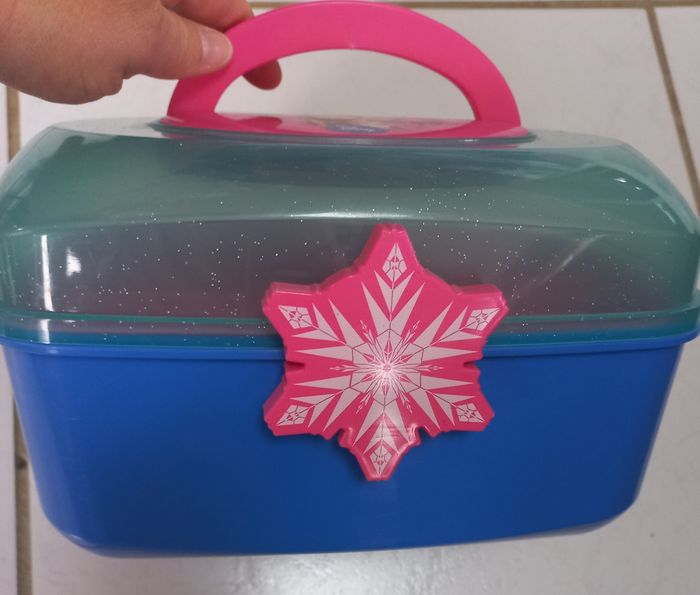 Boîte de rangement la reine des neiges - photo numéro 4