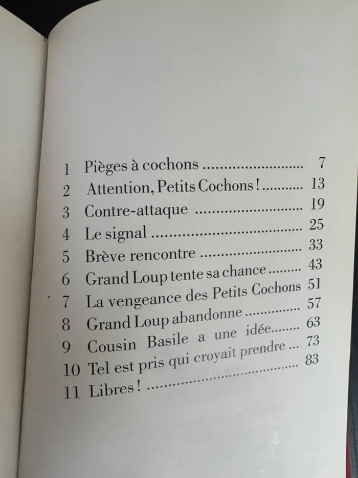 Livre les trois petits cochons et le grand méchant loup Disney lecture - photo numéro 7