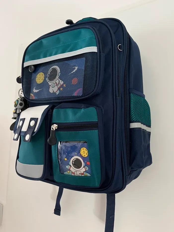 Cartable école astronautes - photo numéro 2
