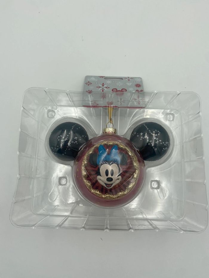 Ornement / boule Disney Store Objet décoratif de Noel Minnie Mouse à Suspendre - photo numéro 3