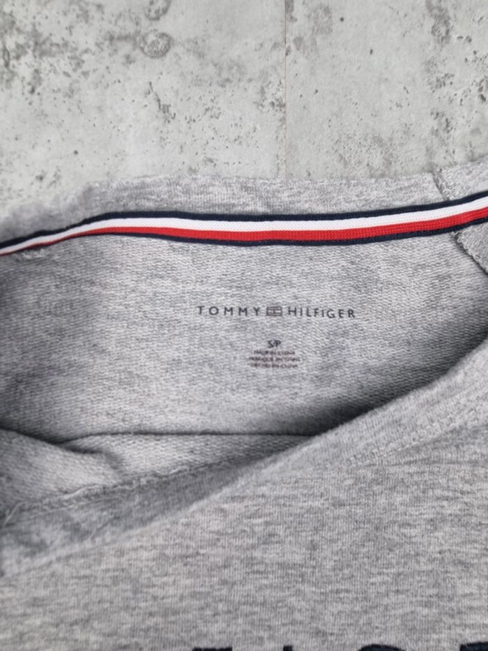 Sweat Tommy Hilfiger gris – Taille S/36 Femmes - photo numéro 5