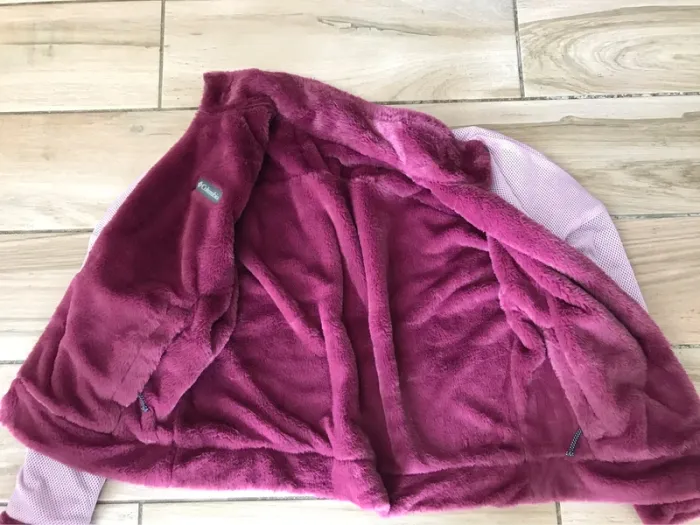 Veste fourrure réversible violette L Columbia - photo numéro 13