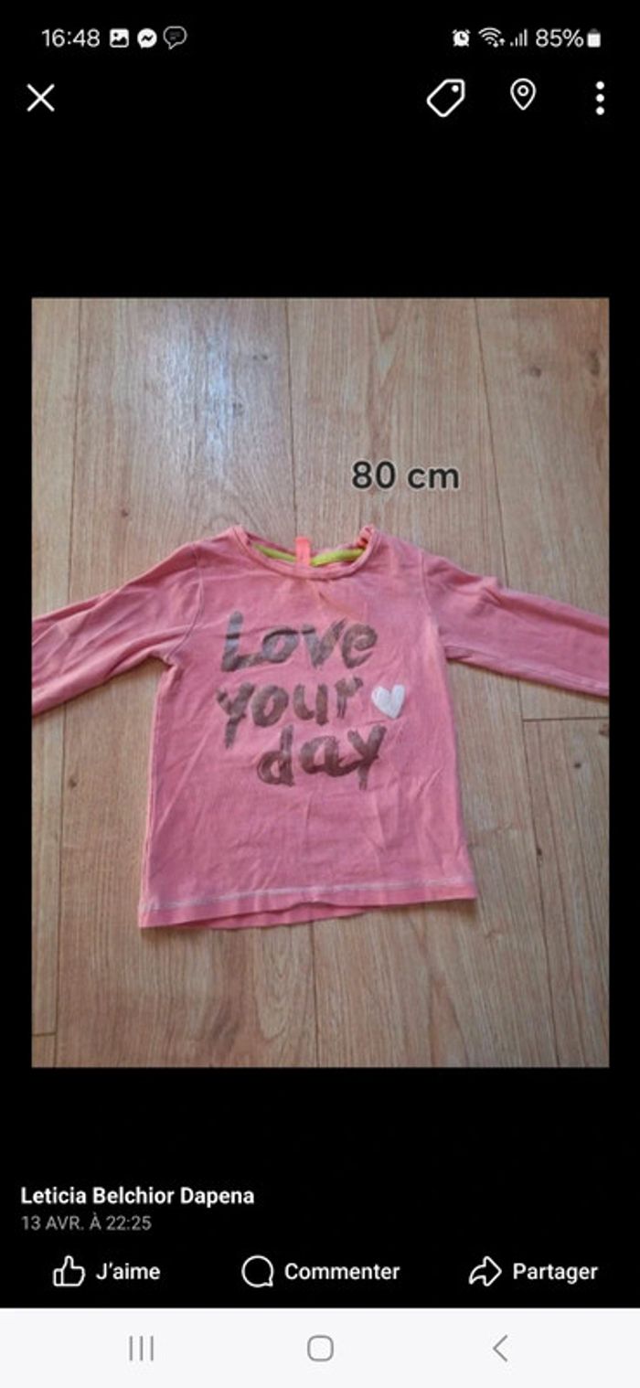 Tshirt longue manche