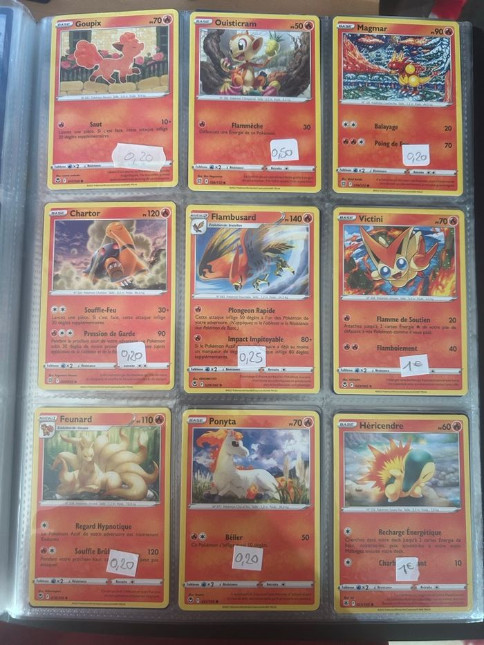 Carte Pokémon type feu - photo numéro 7