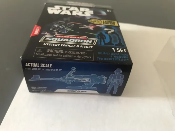Figurine star wars serie 1 micro galaxy squadron Cobb wanth  & speeder bike chase - photo numéro 8