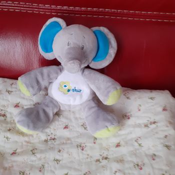 Doudou-peluche Petit Éléphant *Arthur