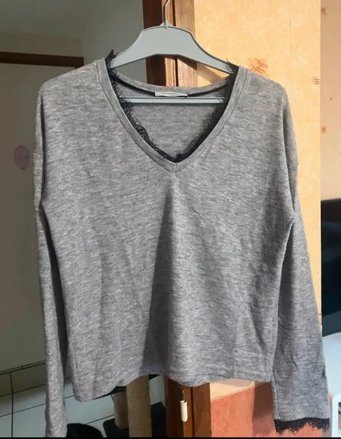 🖤 Joli Pull Femme Taille 38 – Maison Marley – Très bon état - photo numéro 2