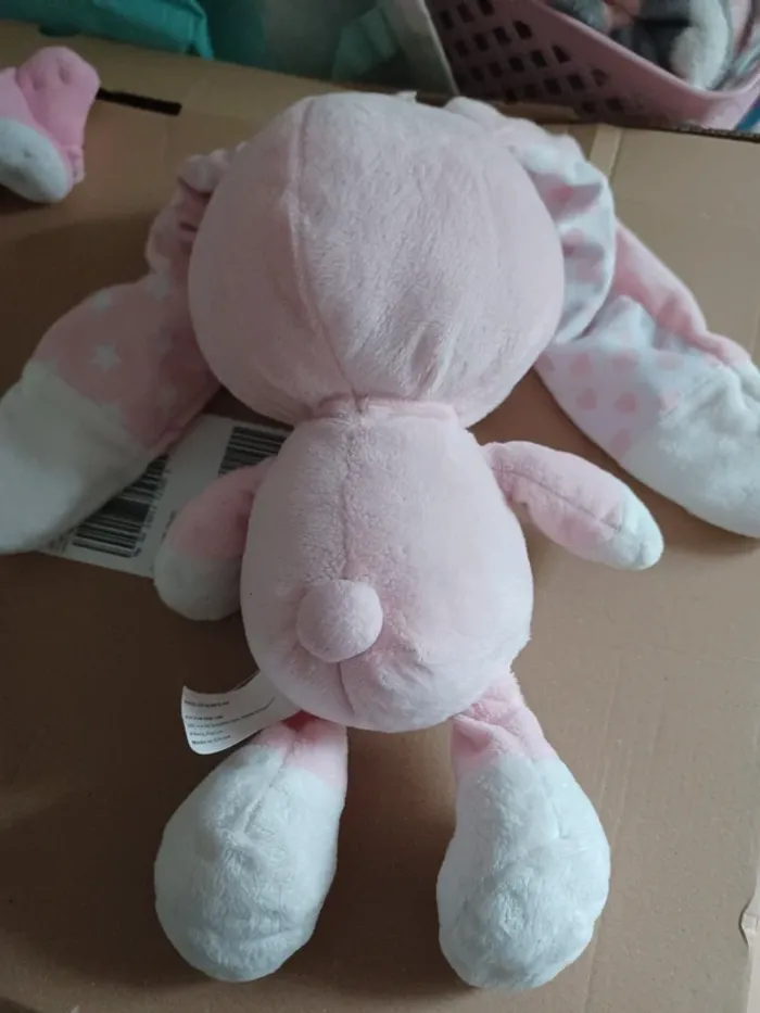 Doudou lapin 30 cm - photo numéro 3