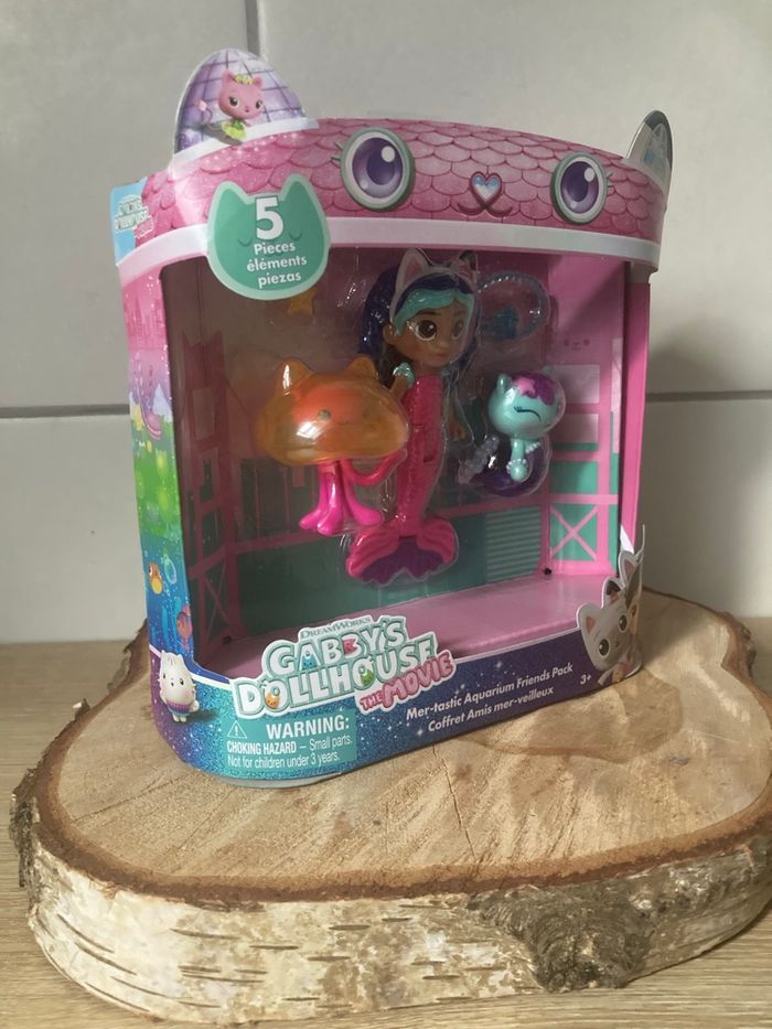 Gabby’s Dollhouse coffret sirènes amis mer-veilleux neuf sous blister - photo numéro 2