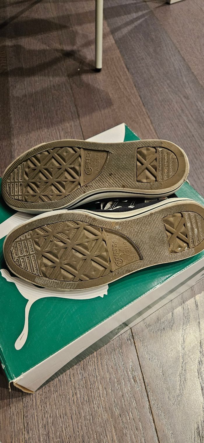 Converse ALL STAR noires - Taille 38 - photo numéro 7