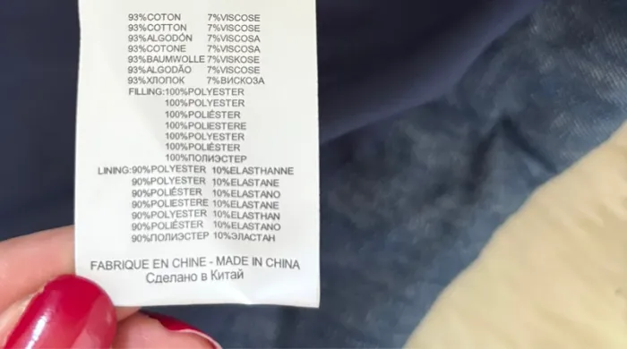 Veste bleue Molly Bracken taille L - photo numéro 6