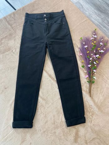 Jean taille haute fille femme 34
