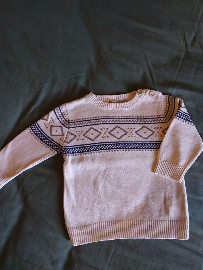 Lot garçon composé de 3 ensembles taille 9 mois hiver - photo numéro 5