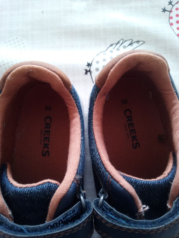 baskets bleu - photo numéro 2