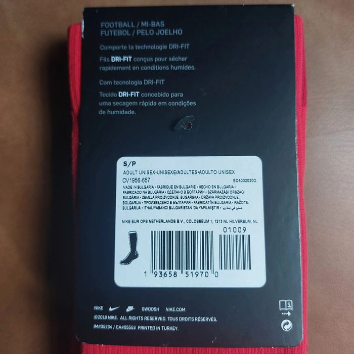Chaussettes de foot Nike t34-38 - photo numéro 3