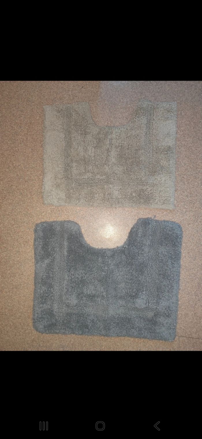 2 tapis contour wc