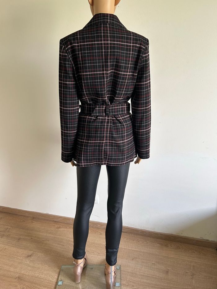 Veste à carreaux neuve Naf Naf taille 38 (valeur 90€) - photo numéro 6