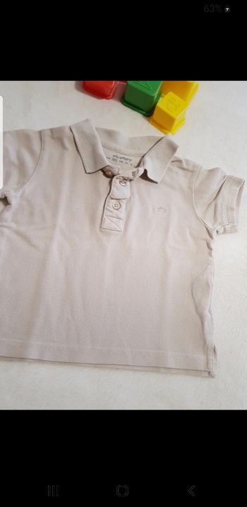 Polo bébé taille 18 mois