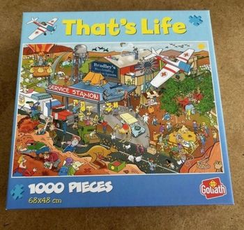 Puzzle 1000 pièces La station essence 