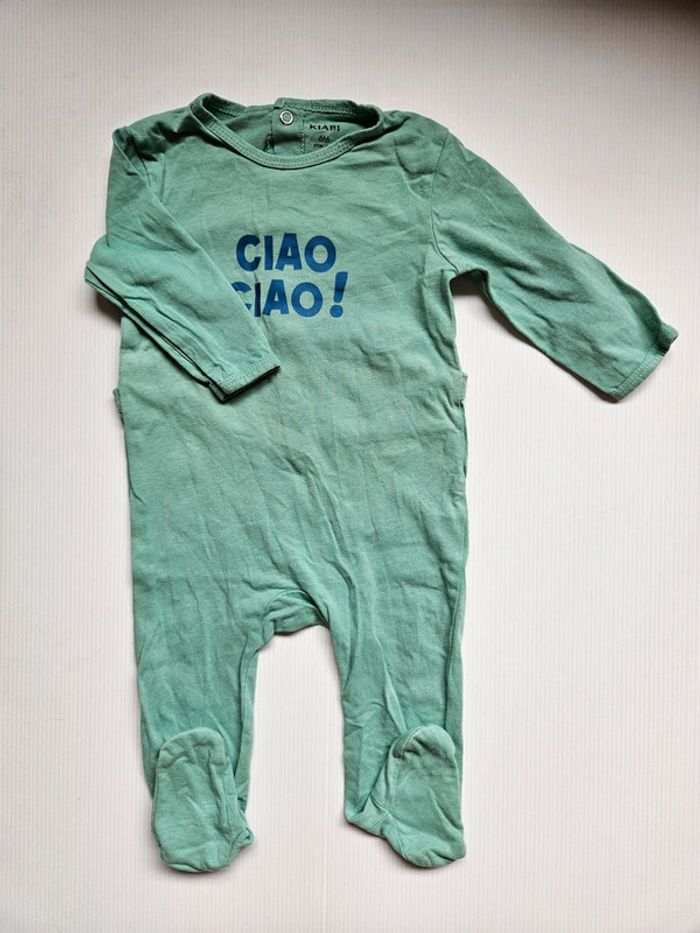 Pyjama fin en coton 6 mois