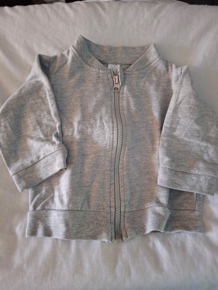 Gilet fin zippé