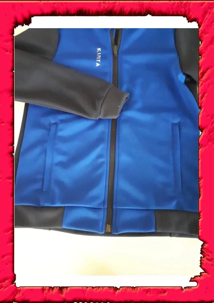 Veste de survetement kipsta 7/8ans - photo numéro 4