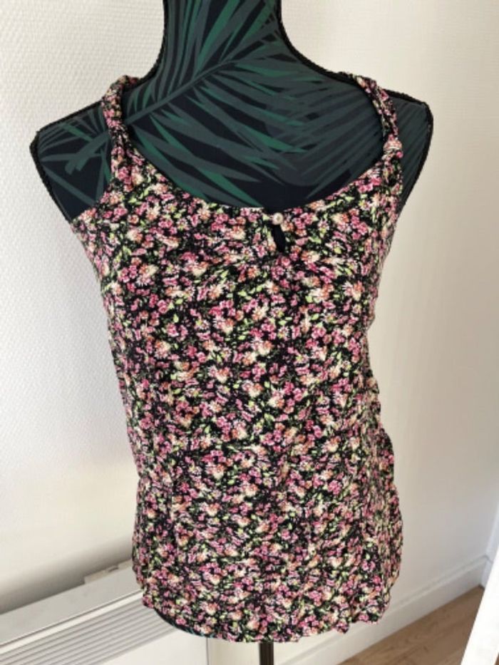 Blouse fleurie cache cache