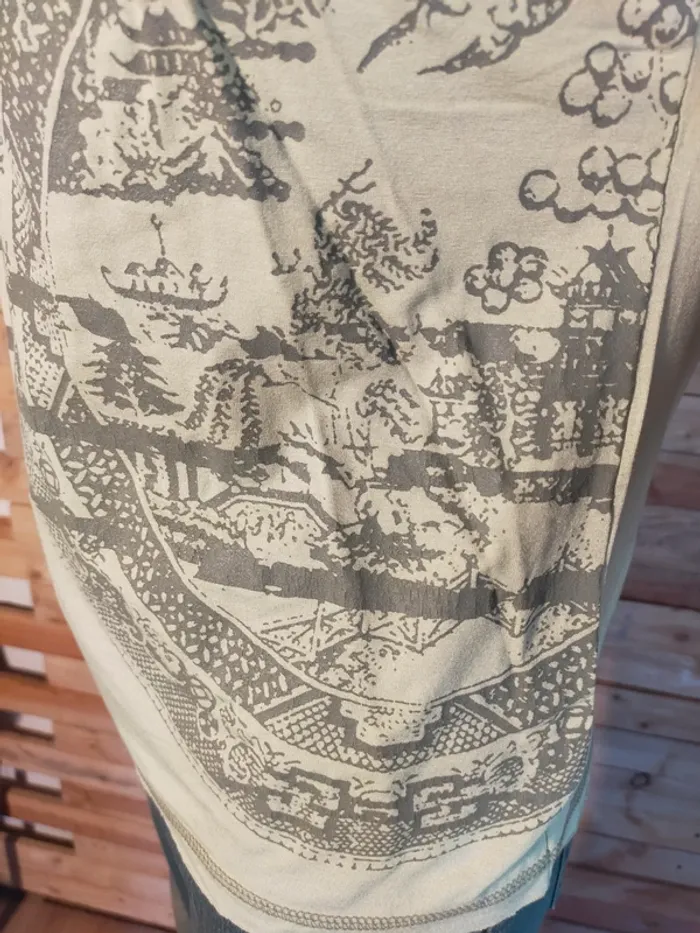 Tee-shirt vert amande - photo numéro 5