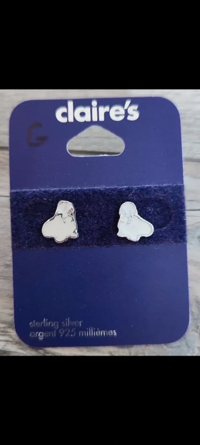 Boucles d'oreilles phoques