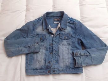 Veste en jeans doublée polaire