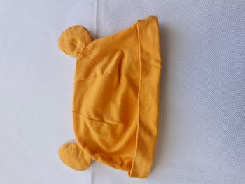 Bonnet Winnie l’Ourson à oreilles 12/24 mois Disney Baby Jaune moutarde orange