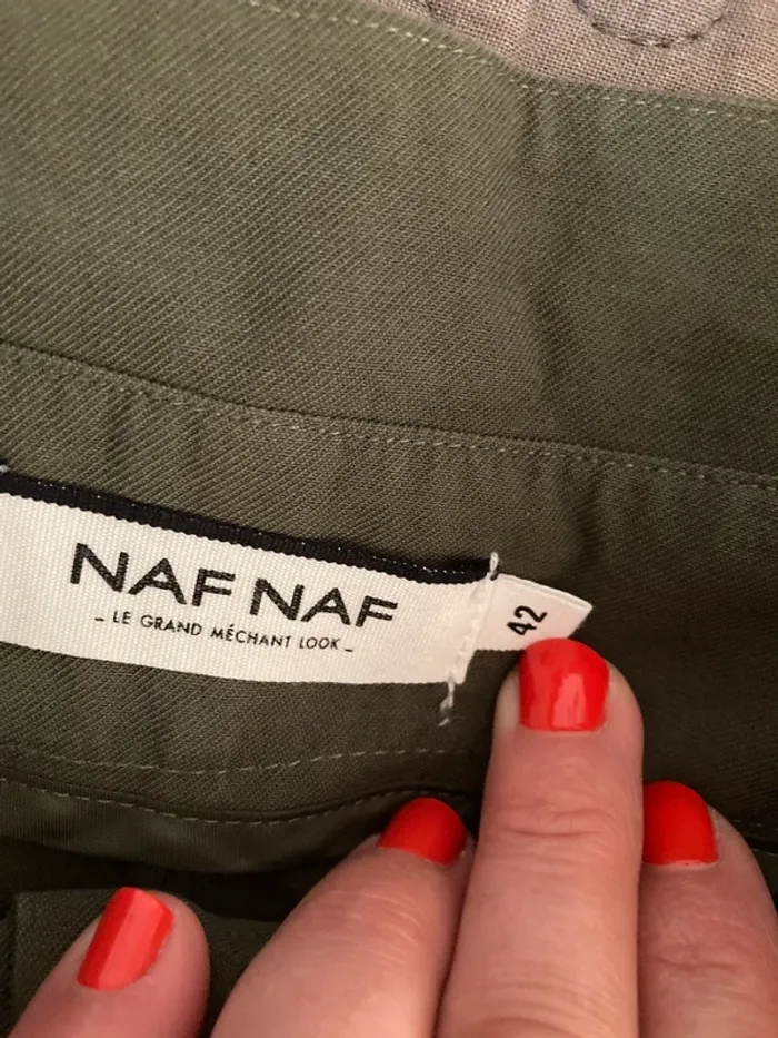 Short taille haute kaki Naf Naf taille 42 - photo numéro 5