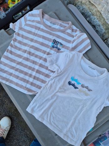 Lot de 2 t shirt