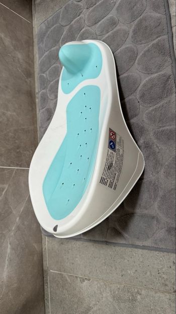 Transat de bain fit bleu