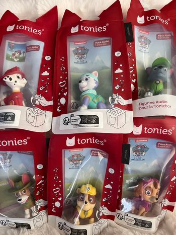 Lot de 6 Tonies Pat’Patrouille à partir de 3 ans et +
