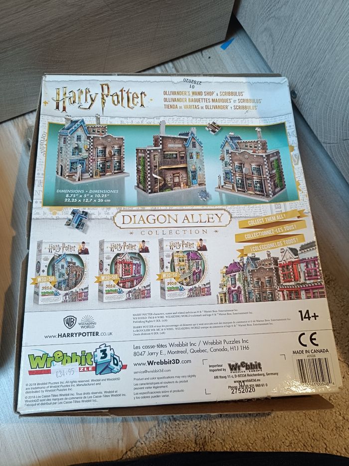 Puzzle 3D Harry Potter - photo numéro 2