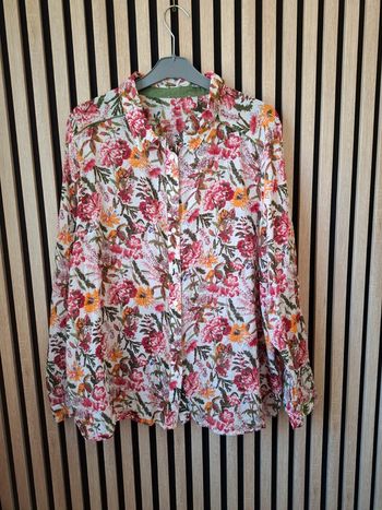 Chemise fluide fleurie T 48