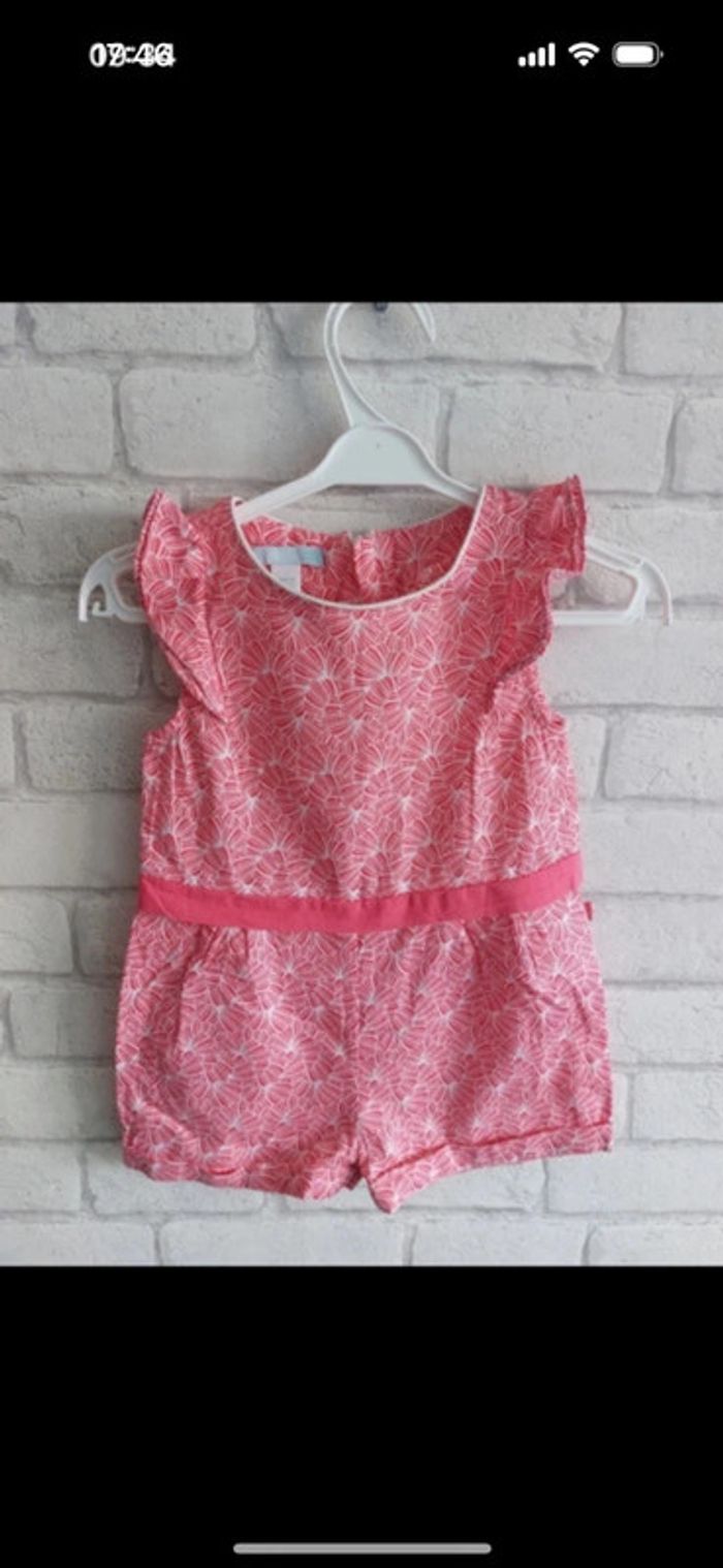 Combishort Obaibi taille 18 mois