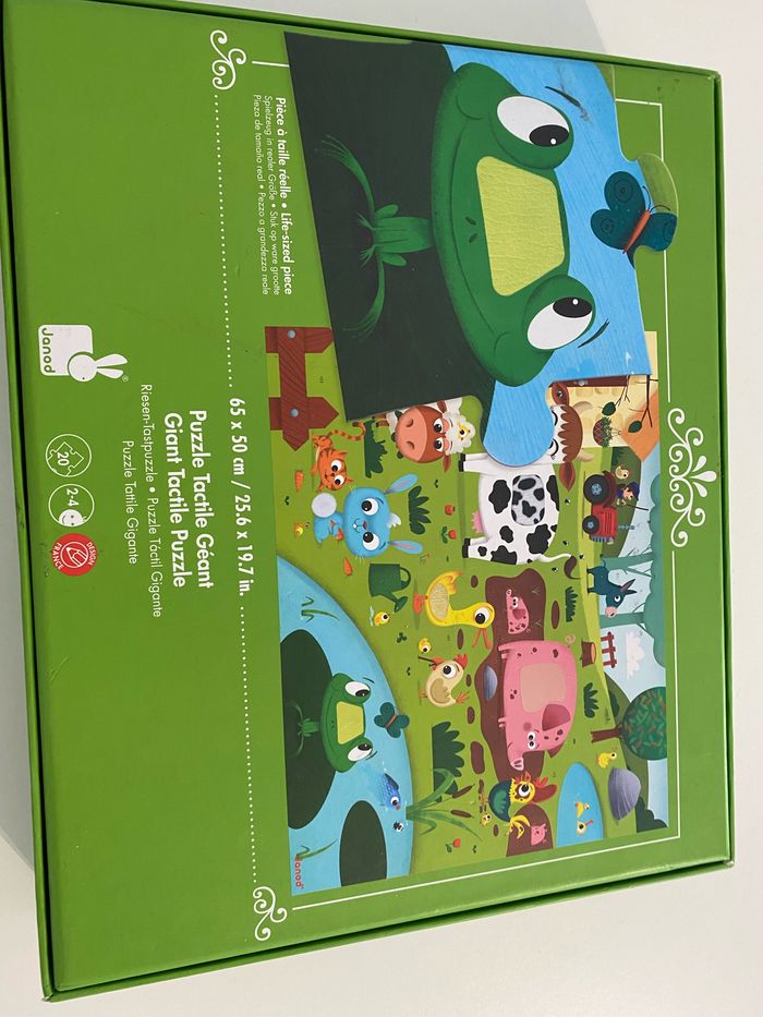 Puzzle Tactile Les Animaux - photo numéro 2