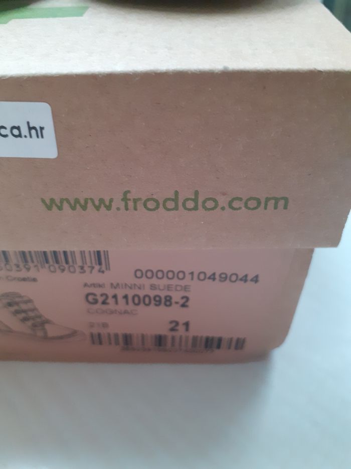 Bottines FRODFO NEUVES 21  cuir fourrées mouton - photo numéro 2