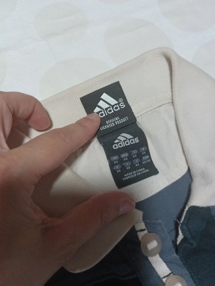 Tee shirt Polo manches courtes homme Adidas x All Black rétro vintage sport rugby taille XS / S - photo numéro 6