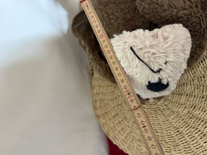 Peluche chien marron blanc LOUISE MANSEN - photo numéro 4