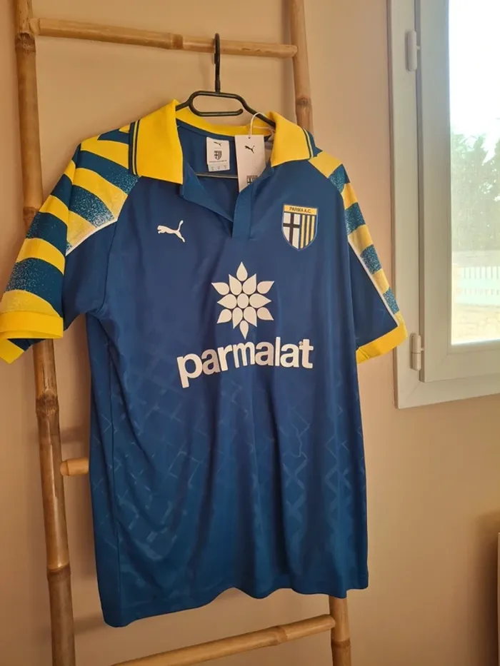Maillot Rétro Collector – Parma AC 1995/1996 – Taille S – Neuf avec Étiquette 🔥