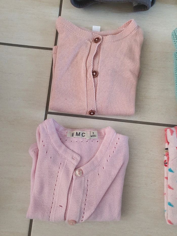 Lot de 6 vestes 3 mois - photo numéro 2