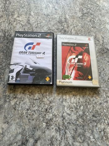 Gran turismo 3 + gran turismo 4 ps2