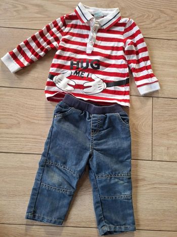 Ensemble 12 mois garçon Mickey