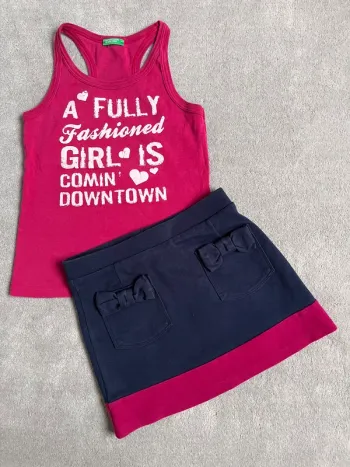 Jupe + débardeur - 5 ans -