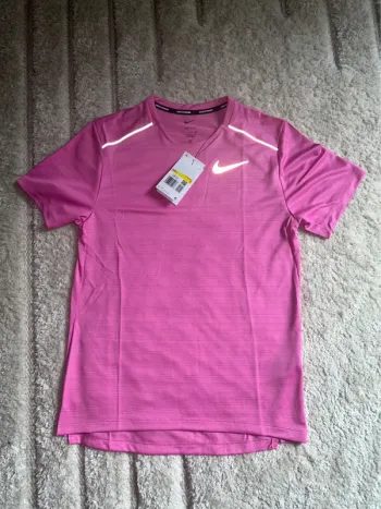 💗 T-shirt Nike Running/Miler  Rose Homme – Neuf avec étiquette 💗