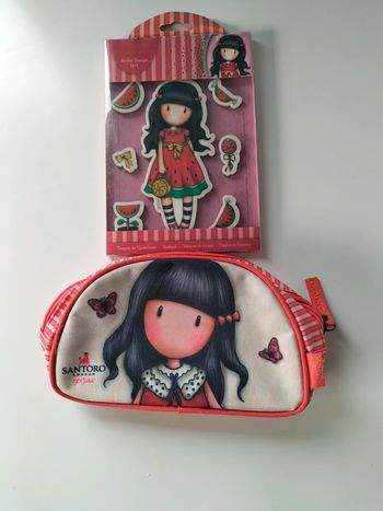 Trousse et tampon Santoro